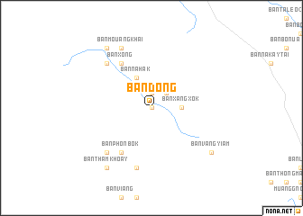 map of Ban Dông