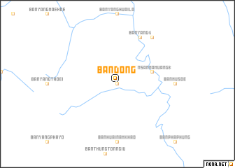 map of Ban Dong