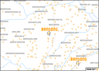 map of Ban Dong