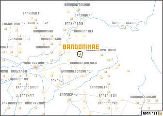 map of Ban Don I Mae