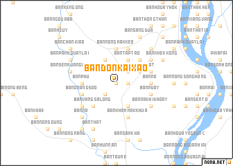 map of Ban Donkaixao