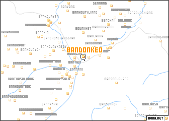 map of Ban Donkèo