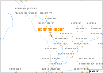 map of Ban Donkhang