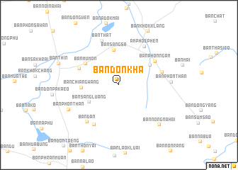 map of Ban Don Kha