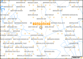 map of Ban Don Kha