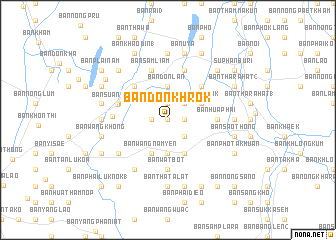 map of Ban Don Khrok