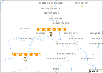 map of Ban Don Khrong