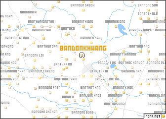 map of Ban Don Khwang