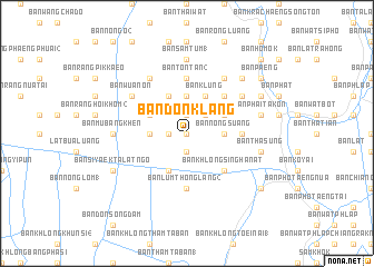 map of Ban Don Klang