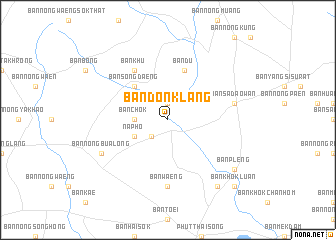 map of Ban Don Klang