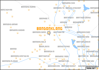 map of Ban Don Klang