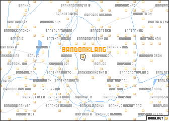 map of Ban Don Klang