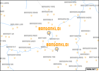 map of Ban Don Kloi