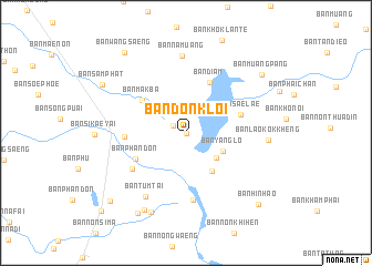 map of Ban Don Kloi