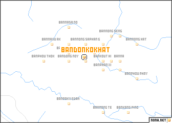 map of Ban Donkôk-Hat