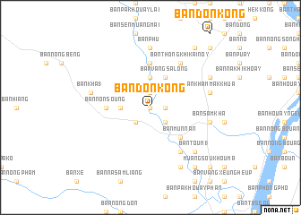 map of Ban Donkong