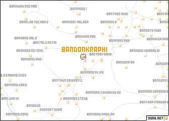 map of Ban Don Kraphi