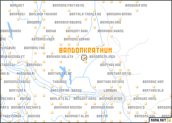 map of Ban Don Krathum
