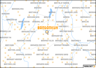 map of Ban Don Kum