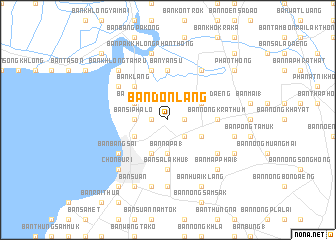 map of Ban Don Lang