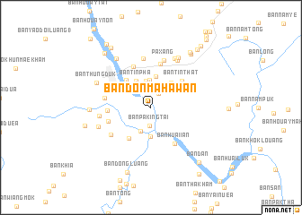 map of Ban Don Maha Wan