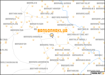 map of Ban Don Maklua