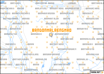 map of Ban Don Malaeng Mao