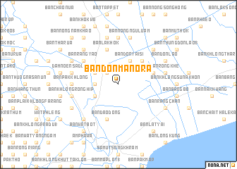 map of Ban Don Manora