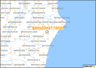 map of Ban Don Mot Tanoi