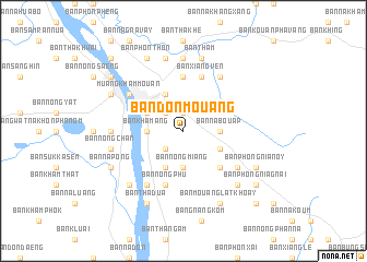 map of Ban Donmouang