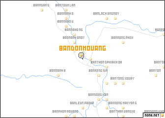 map of Ban Donmouang