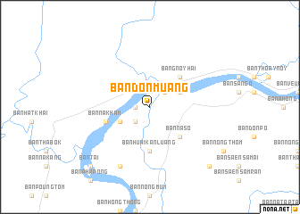 map of Ban Don Muang