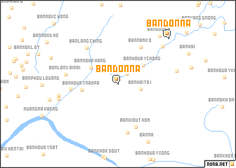 map of Ban Donna