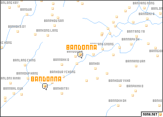 map of Ban Donna