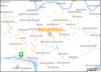 map of Ban Donnoun