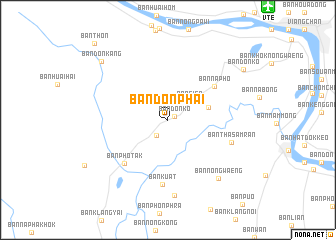 map of Ban Don Phai