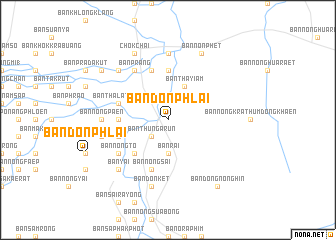 map of Ban Don Phlai