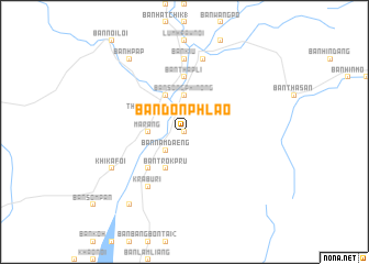 map of Ban Don Phlao