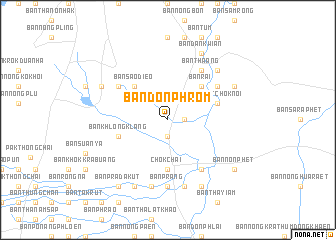 map of Ban Don Phrom