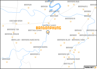 map of Ban Don Phung