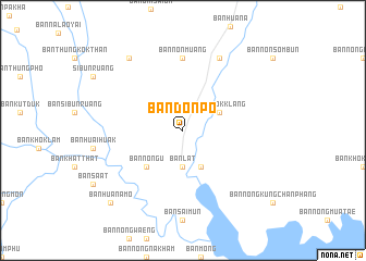 map of Ban Don Po