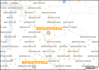 map of Ban Don Pradu