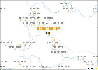 map of Ban Donpuay