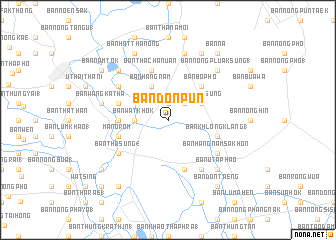 map of Ban Don Pun