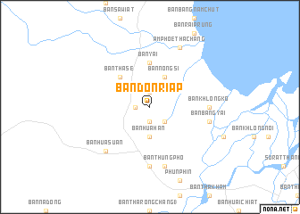 map of Ban Don Riap