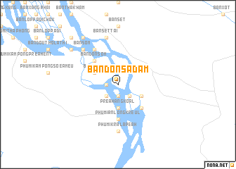 map of Ban Donsadam