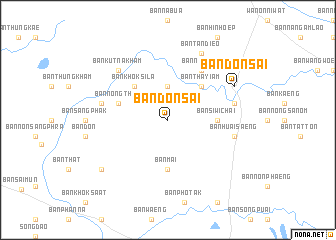 map of Ban Don Sai