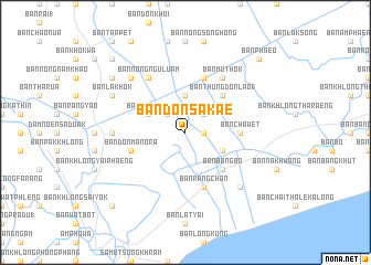 map of Ban Don Sakae