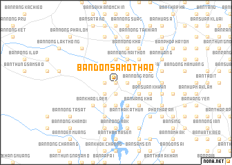 map of Ban Don Samo Thao