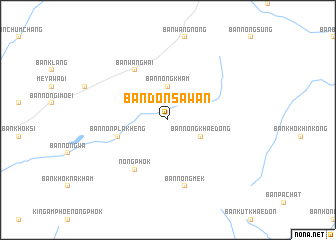 map of Ban Don Sawan